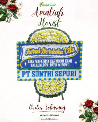Papan Bunga Duka di Tigo Koto Dibaruah