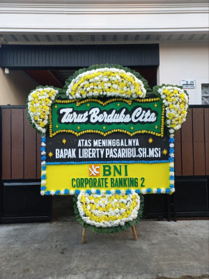 Papan Bunga Duka di Tigo Koto Dibaruah