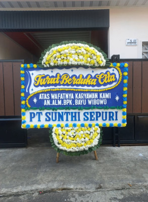 Papan Bunga Duka di Tigo Koto Dibaruah