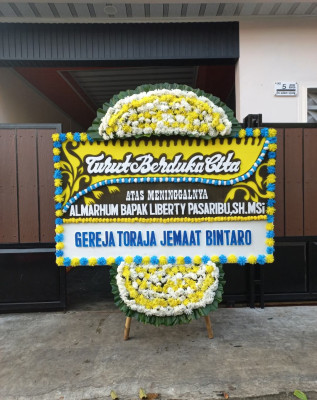 Papan Bunga Duka di Tigo Koto Dibaruah