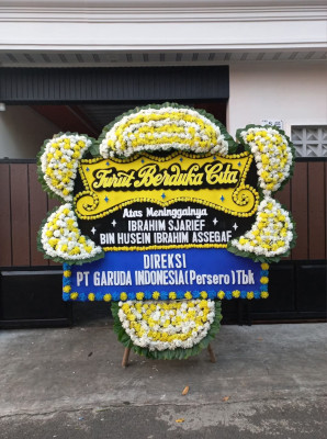 Papan Bunga Duka di Tigo Koto Dibaruah