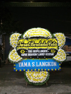 Papan Bunga Duka di Tigo Koto Dibaruah
