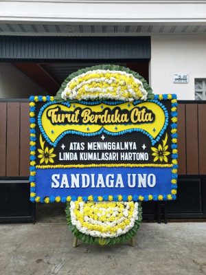 Papan Bunga Duka di Tigo Koto Dibaruah