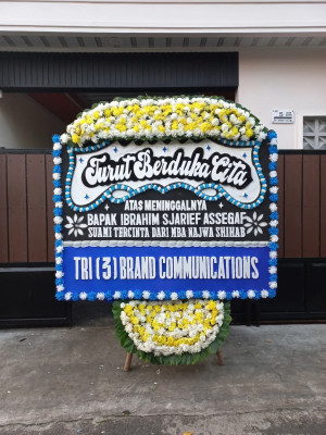 Papan Bunga Duka di Tigo Koto Dibaruah
